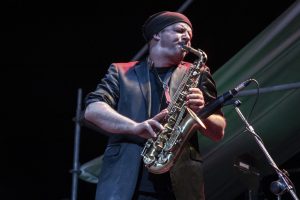 Cris Pacini live on stage Fiesole