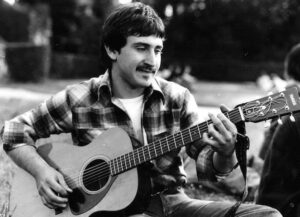 Ghigo con chitarra 1977